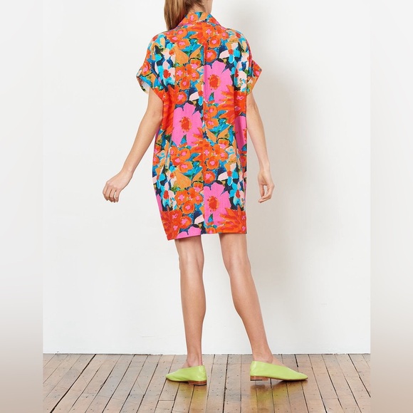 Mara Hoffman Nika Dress in Jardin print - Picture 3 of 6